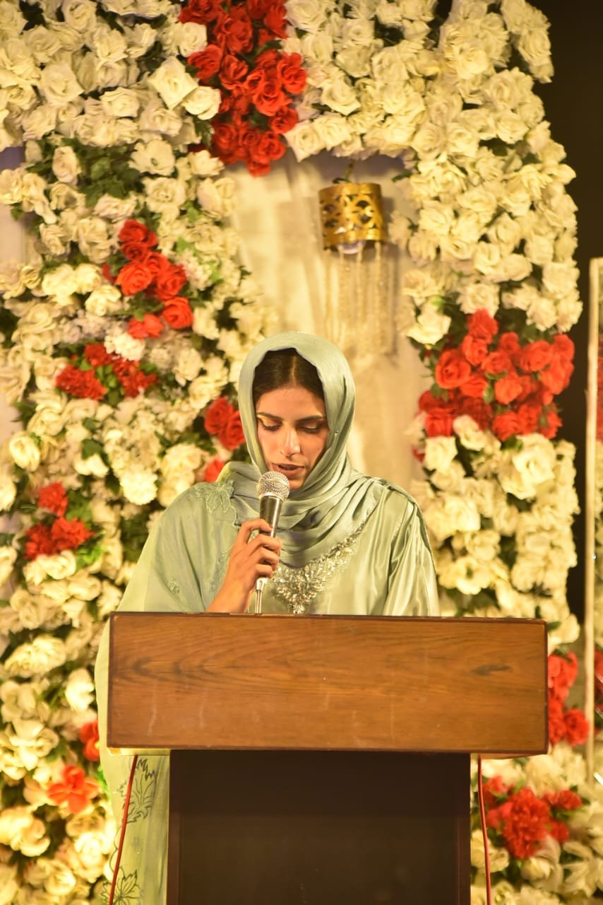 Students at annual function