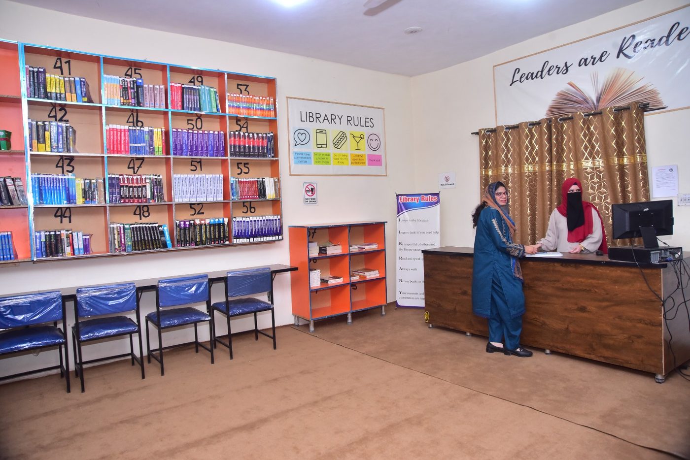 BCON library and study room
